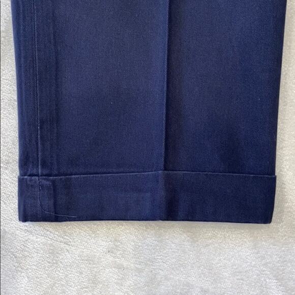 Nautica Navy Blue Chinos Trouser | Sz 34W x 30L - Picture 7 of 9
